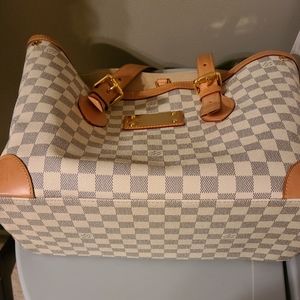 Louis Vuitton Damier Azur Hampstead MM